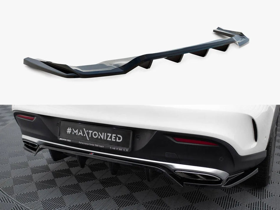 Maxton Rear Splitter (Vertical Bars) Mercedes-AMG GLE 43 Coupe C292