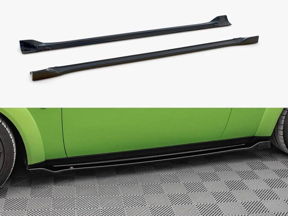 Maxton Side Skirts Diffusers Dodge Challenger SRT Hellcat Widebody Mk3