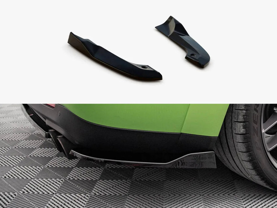 Maxton Rear Side Splitters Dodge Challenger SRT Hellcat Widebody Mk3