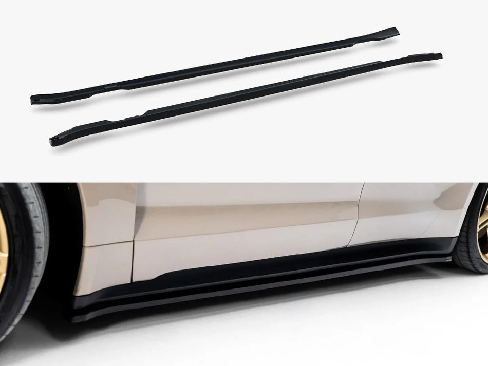 Maxton Side Skirt Diffusers Porsche Taycan / Taycan 4 / Taycan 4S / Taycan GTS Mk1