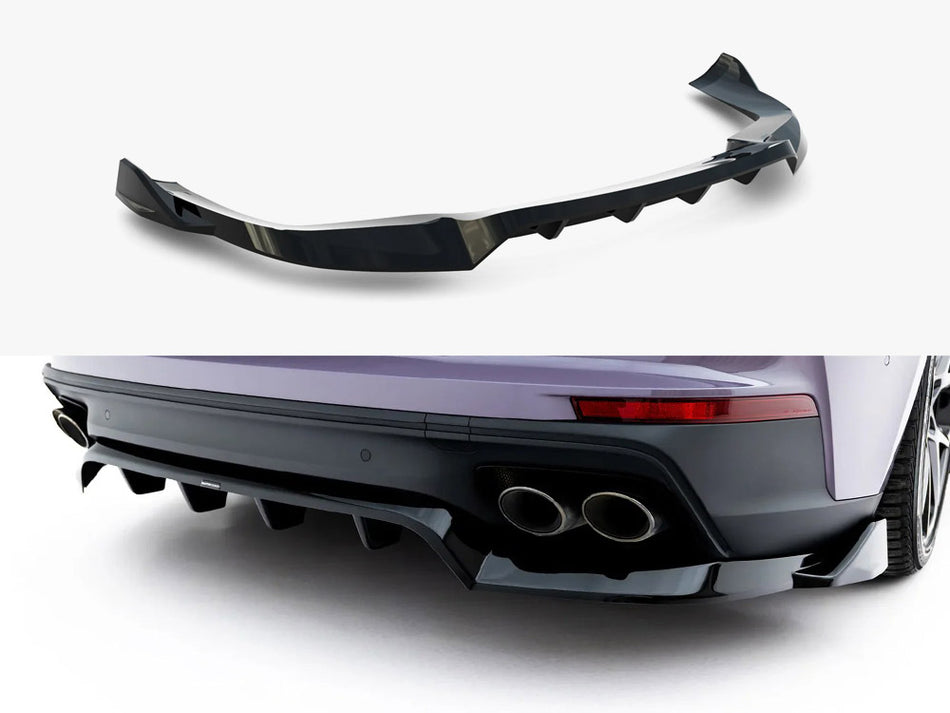 Maxton Rear Splitter (Vertical Bars) Porsche Panamera 4 / 4S E-Hybrid / 4 E-Hybrid 972