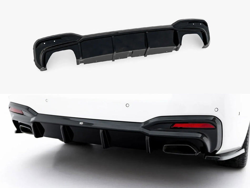 Maxton Rear Valance BMW 5 M-Pack Sedan / Touring G30 / G31 / G30 Facelift / G31 Facelift