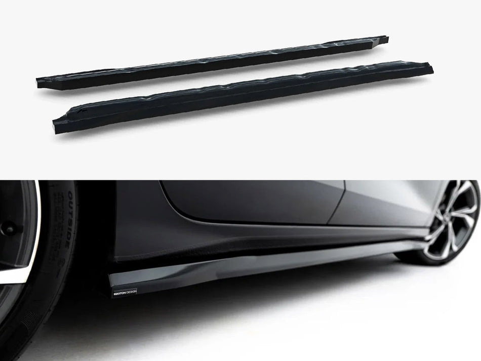 Maxton Side Skirt Diffusers Audi A3 Sedan 8Y Facelift