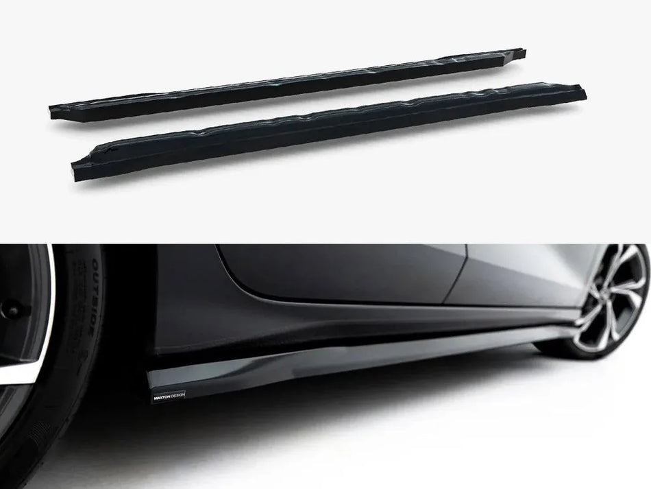 Maxton Side Skirt Diffusers Audi A3 Sedan 8Y Facelift