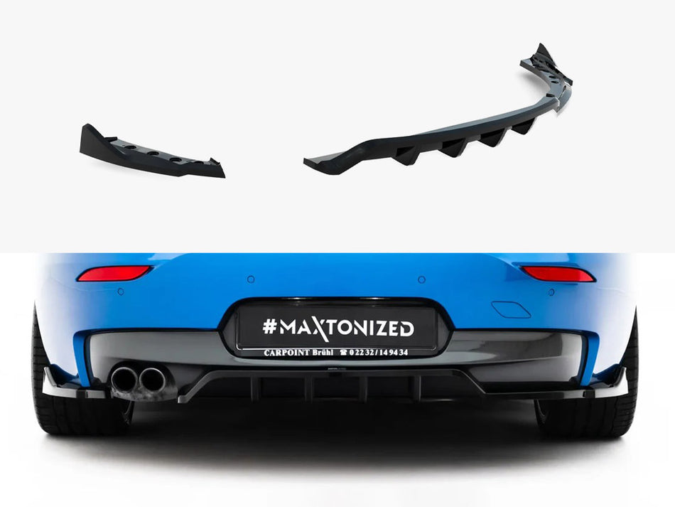 Maxton Rear Splitter (Vertical Bars) V.2 BMW Z4 M-Pack E89 Facelift