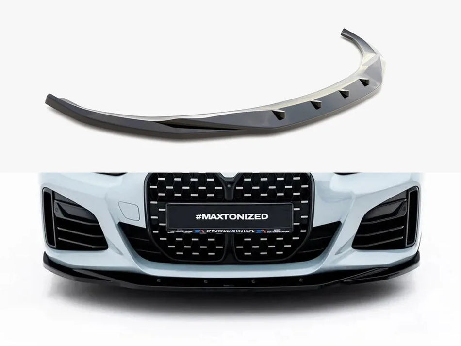 Maxton Front Splitter V.3 BMW 4 / i4 Gran Coupe M-Pack / M440i G26
