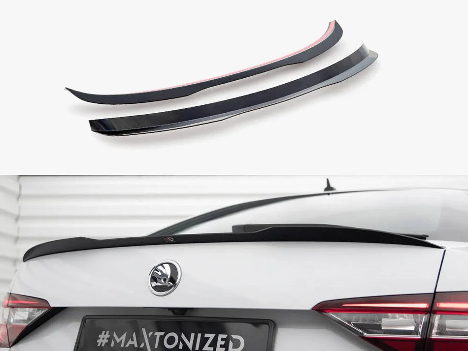 Maxton Spoiler CAP V.2 Skoda Superb Liftback Mk3 / Mk3 Facelift