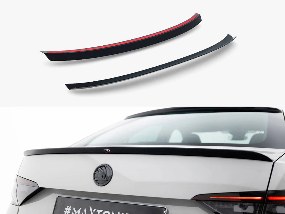 Maxton Spoiler CAP V.1 Skoda Superb Liftback Mk3 / Mk3 Facelift