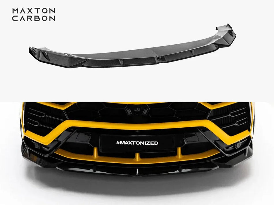 Maxton Prepreg Carbon Fiber Front Splitter Lamborghini Urus Mk1