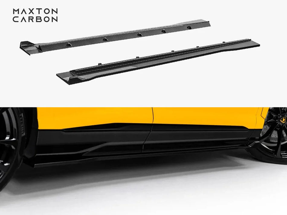 Maxton Prepreg Carbon Fiber Side Skirts Lamborghini Urus Mk1