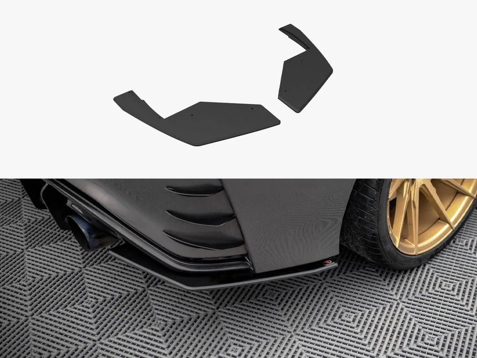 Maxton Street PRO Rear Side Splitters Nissan 370Z Nismo Facelift