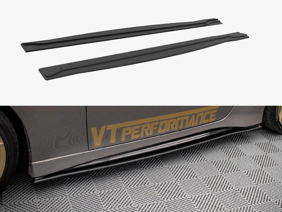 Maxton Street PRO Side Skirt Diffusers Nissan 370Z Nismo Facelift
