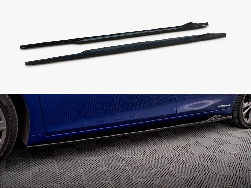 Maxton Side Skirt Diffusers Lexus ES F Sport Mk7