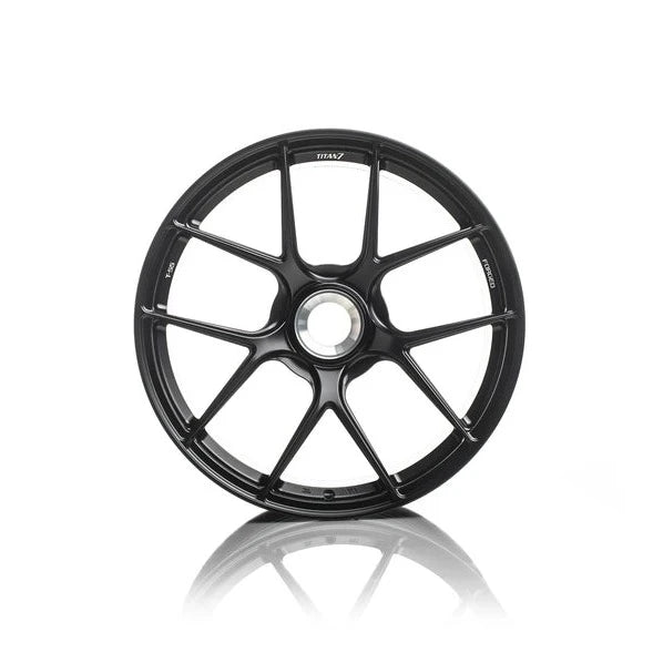 Titan 7 Forged Aluminium Wheel - T-S5 20x12 Centerlock ET 45 CB CL in Machine Black