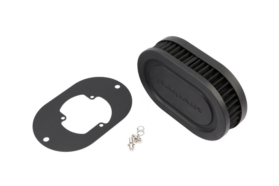 Ramair Pleated Carburettor Air Filter Baseplate to fit Pierburg 2B2, 2B4, 2B5 - 40mm