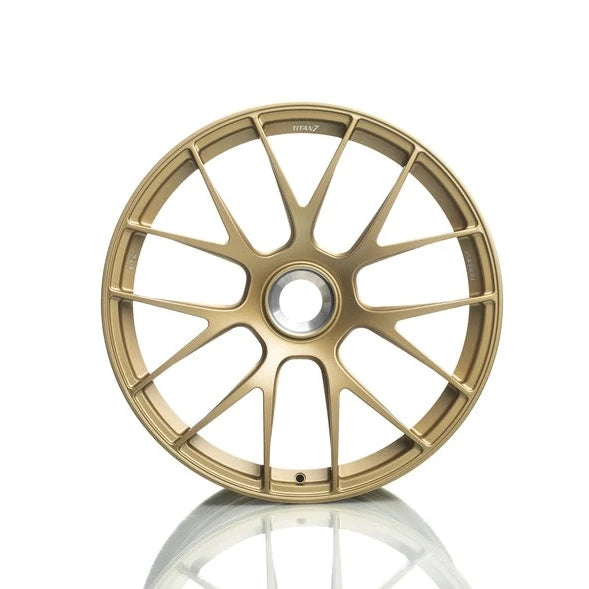 Titan 7 Forged Aluminium Wheel - T-S7 21x12.5 Centerlock ET 48 in Cyber Gold