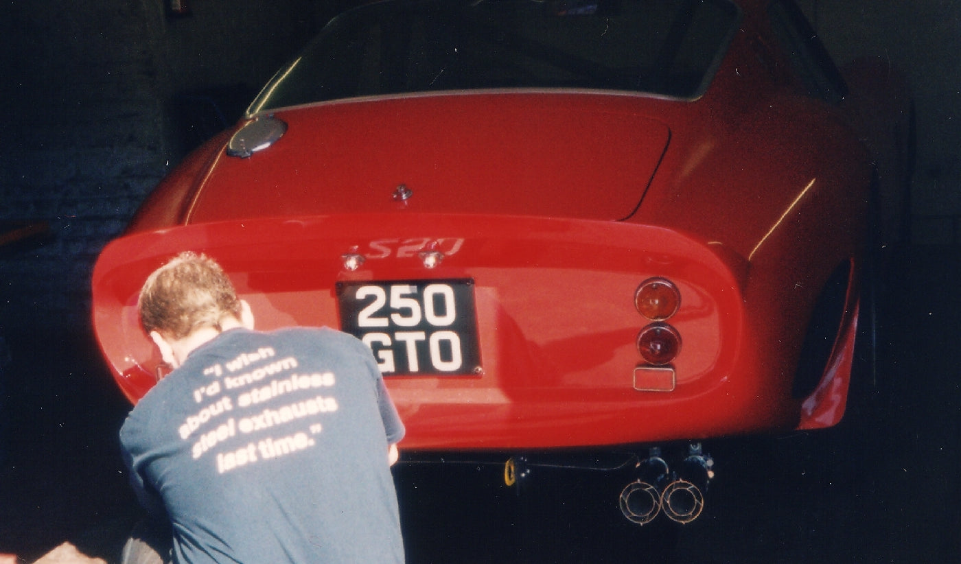 QuickSilver Ferrari 250 GTO Stainless Steel Exhaust (1962-64)
