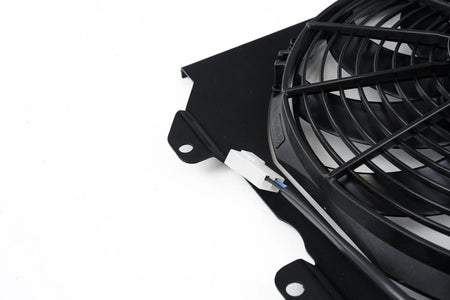 92-00 Civic All-Aluminum Fan Shroud w/ 12-inch SPAL Fan - Black