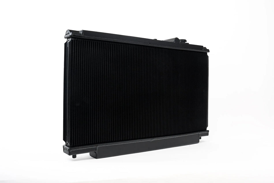 93-98 Toyota A80 Supra (NA/TT) High-Performance All-Aluminum Radiator - Black