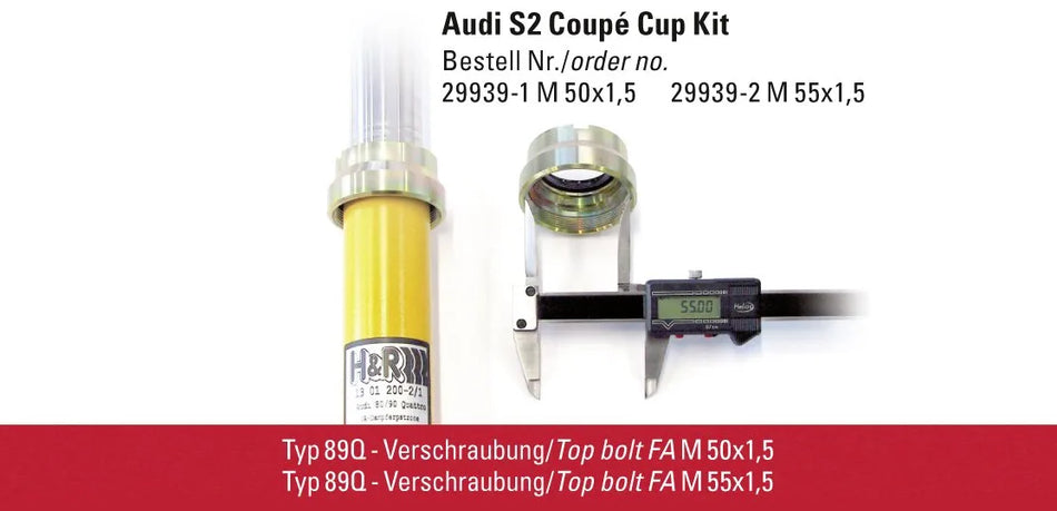 H&R Cup-Kit Sport-Suspension - 29939-1