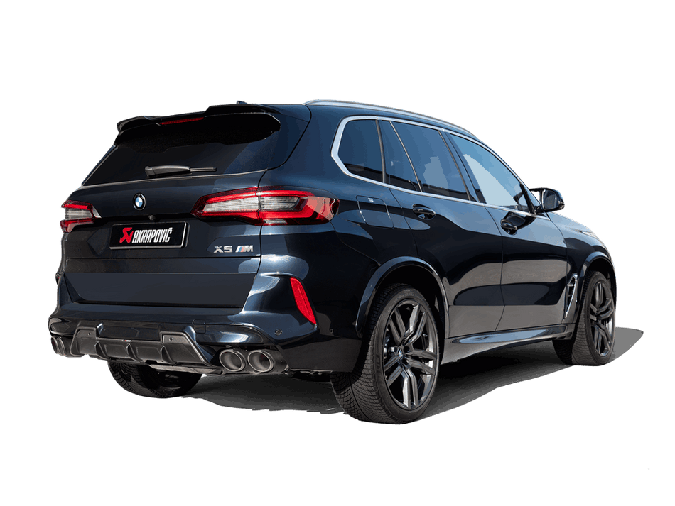 BMW X5 M / Competition / X6 M / Competition (F95 / F96) | 2020 | Akrapovic | Slip-On Line (Titanium)