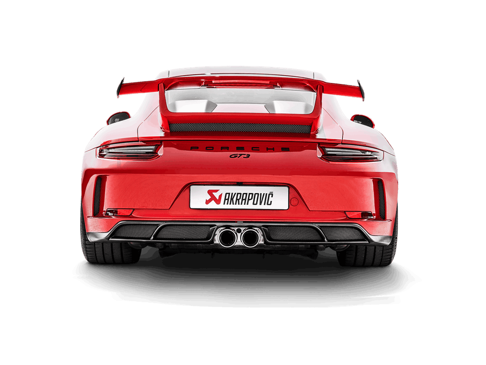 Porsche 911 GT3 / GT3 Touring (991.2) | Akrapovic | Rear Carbon Diffuser (Matte)