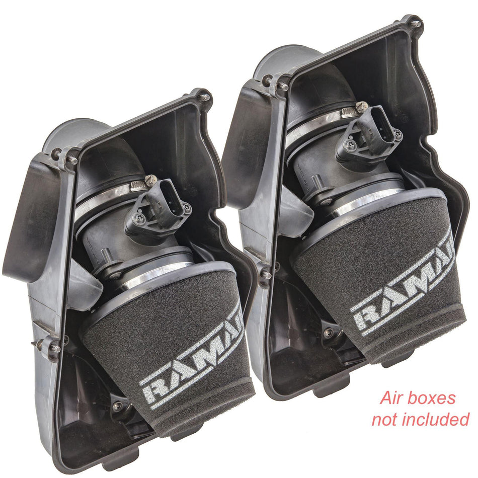 Ramair RPF-1235-2 - 2x Audi Replacement Foam Air Filter & WD Clamp