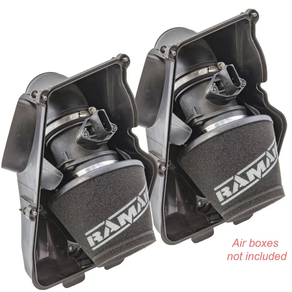 Ramair RPF-1235-2 - 2x Audi Replacement Foam Air Filter & WD Clamp