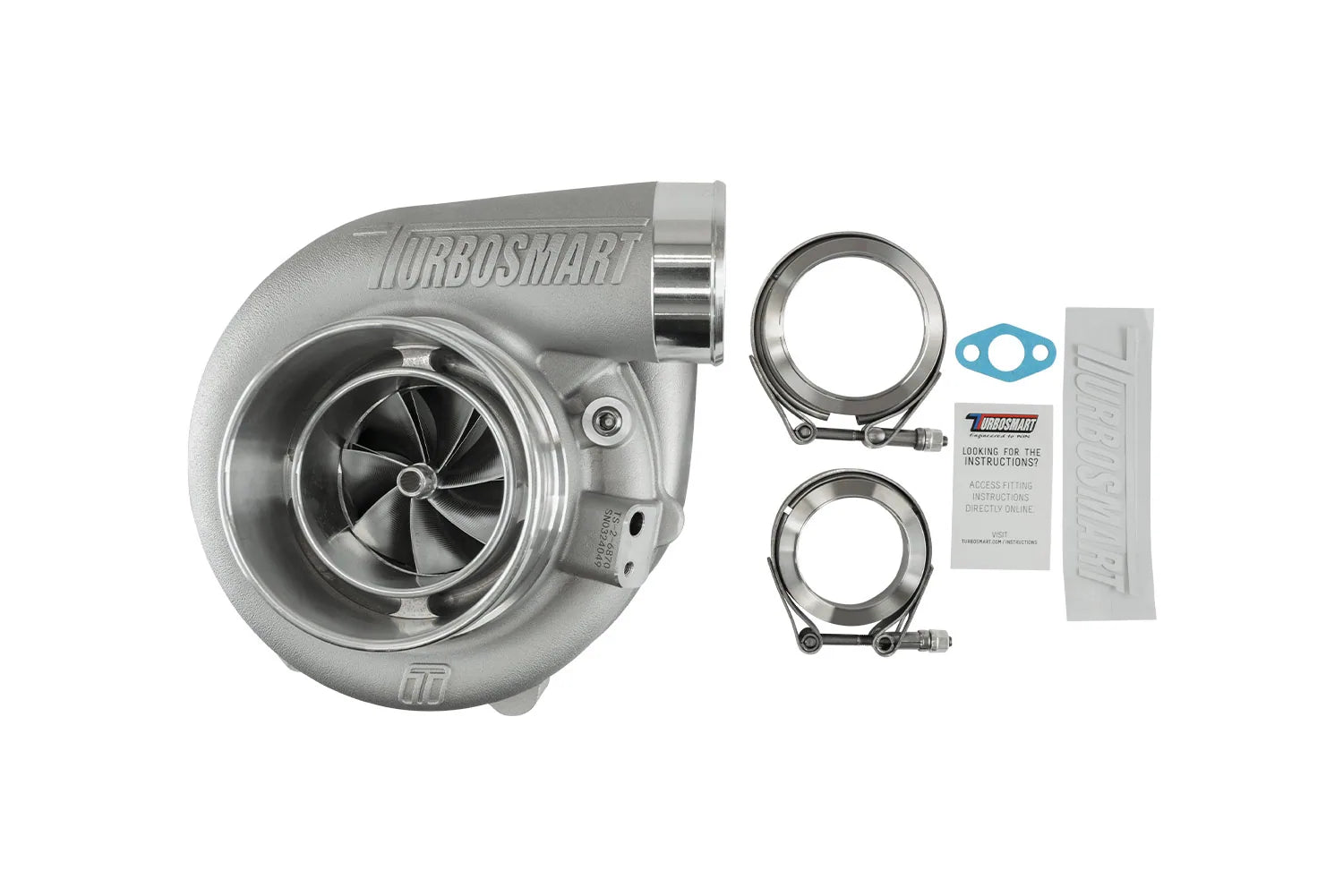 Turbosmart TS-2 Turbocharger (Water Cooled) 6870 (Kompact) V-Band 0.96AR Externally Wastegated