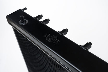 02-07 Subaru Impreza WRX/STI All-Aluminum Radiator - w/ filler neck - Black