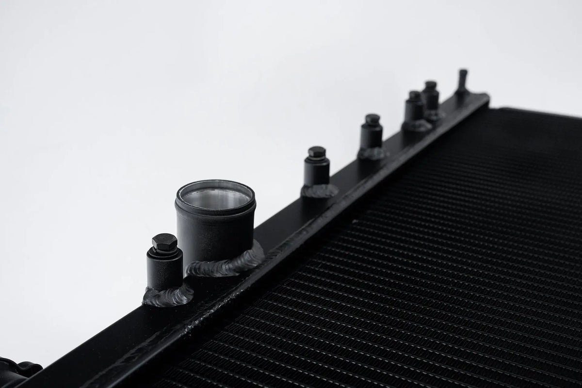 02-07 Subaru Impreza WRX/STI All-Aluminum Radiator - w/ filler neck - Black