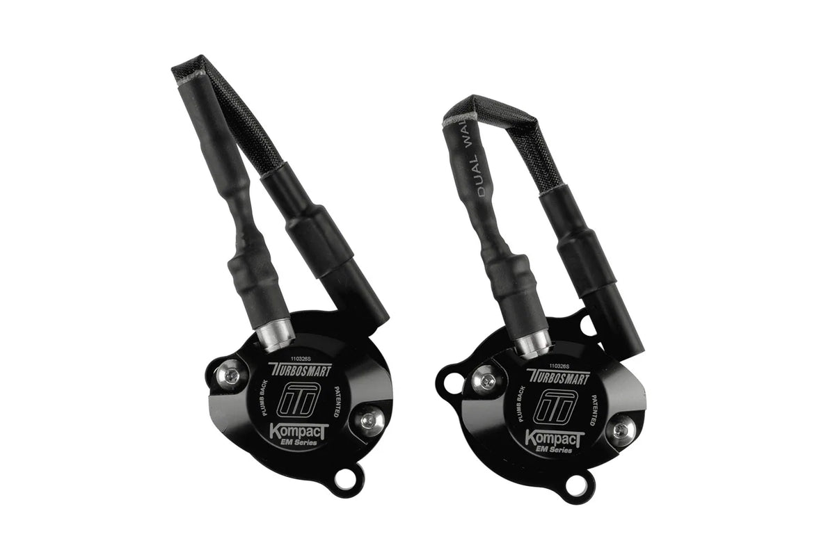 Turbosmart BOV Kompact EM Dual Port VR32 - Suits 3.0 Hurricane SO & HO (RAM 1500 & Jeep Wagoneer) Blow Off Valve