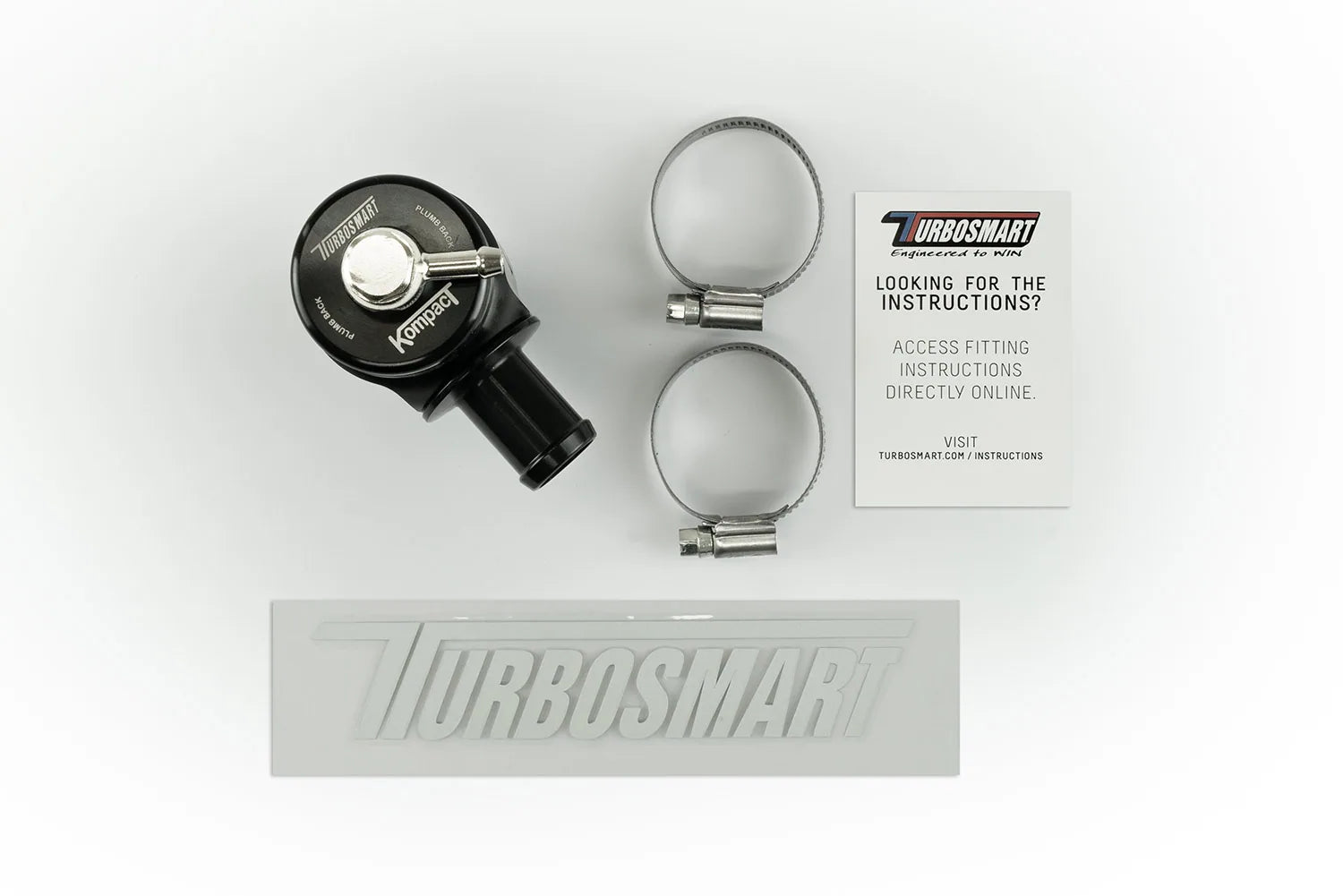 Turbosmart BOV Kompact PlumBack - 20mm Blow Off Valve