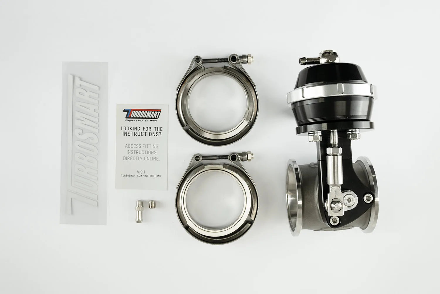 Turbosmart PSG50V Pneumatic StraightGate (Vacuum) 6 InHg External Wastegate
