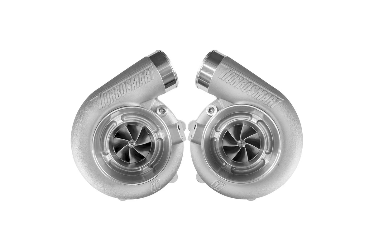 Turbosmart Mirror Twin Turbo Package - TS-1-5862B V-Band 0.82AR Oil Cooled Turbos Turbocharger [TS-1-5862B-VB082E-MT]