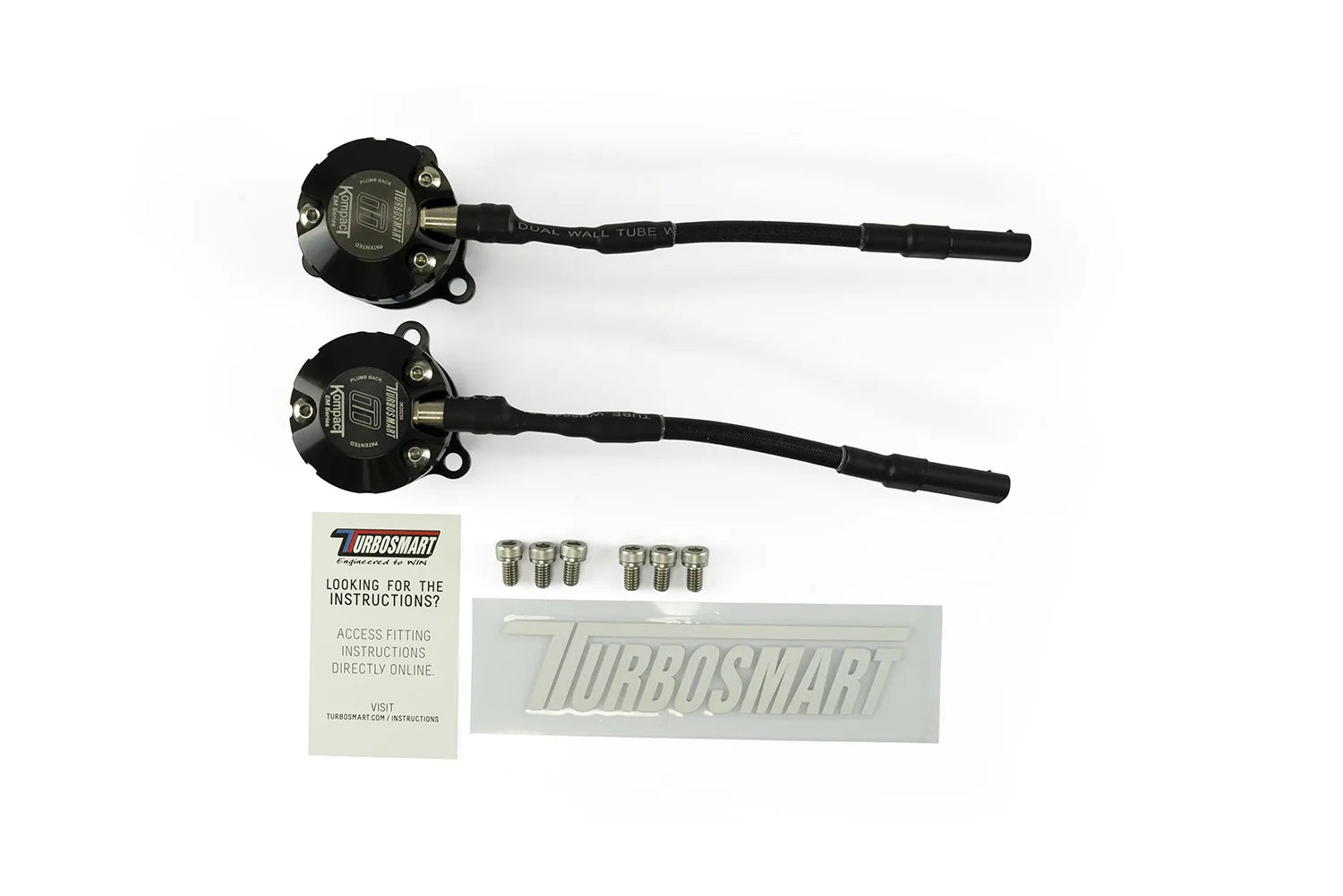 Turbosmart BOV Kompact EM Plumb Back VR25 - 400 Z Blow Off Valve