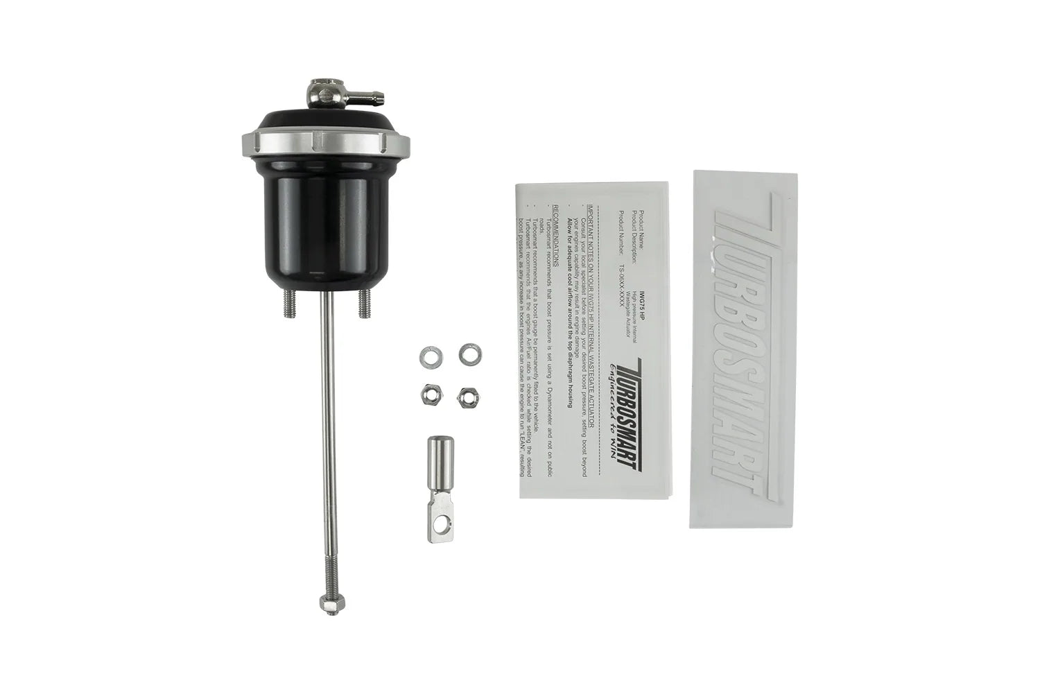 Turbosmart IWG75 HP Dodge Cummins Turbo Diesel Black Wastegate Actuator