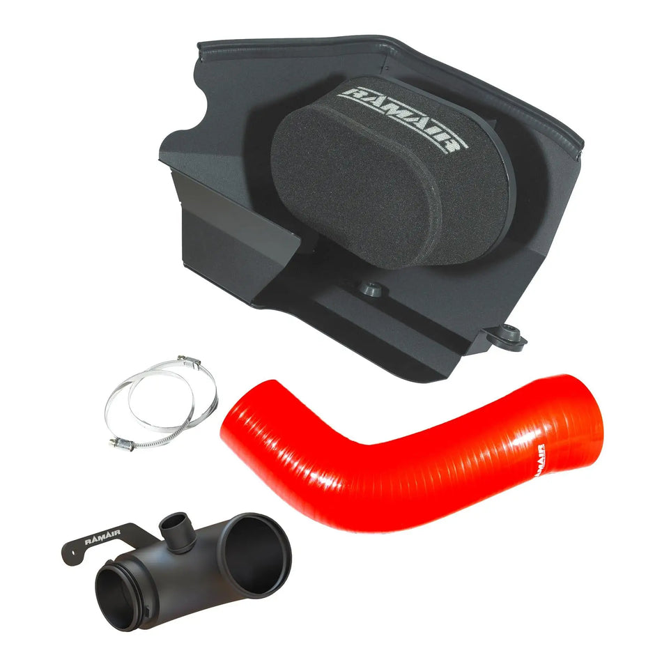 Ramair 2.0 TSI MQB V.A.G Performance Intake Kit with Turbo Elbow & Red Intake Hose
