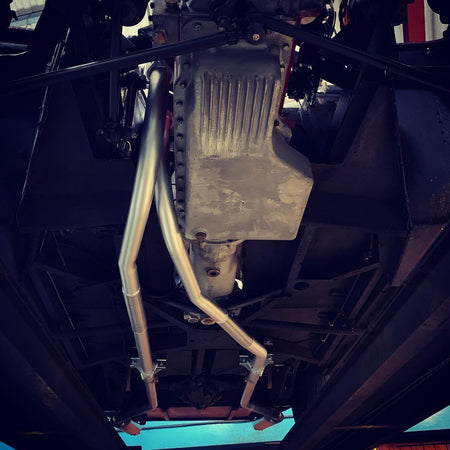 QuickSilver Aston Martin DB Mk3 Stainless Steel Exhaust 'Twin' System (1957-59)