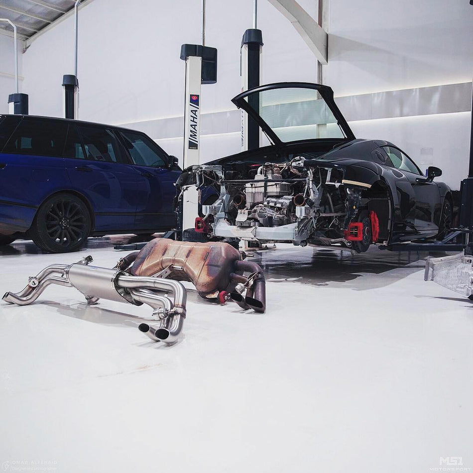 QuickSilver Audi R8 V10 (without GPFs) Titan Sport Exhaust with Sound Architect™ (2020 on USA/ROW Spec)