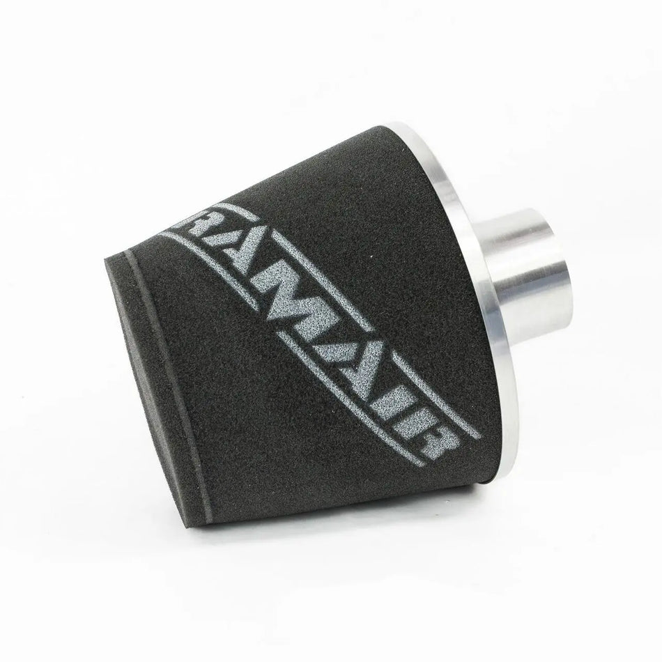 Ramair Large Foam Filter Aluminium Base 70mm OD Silver
