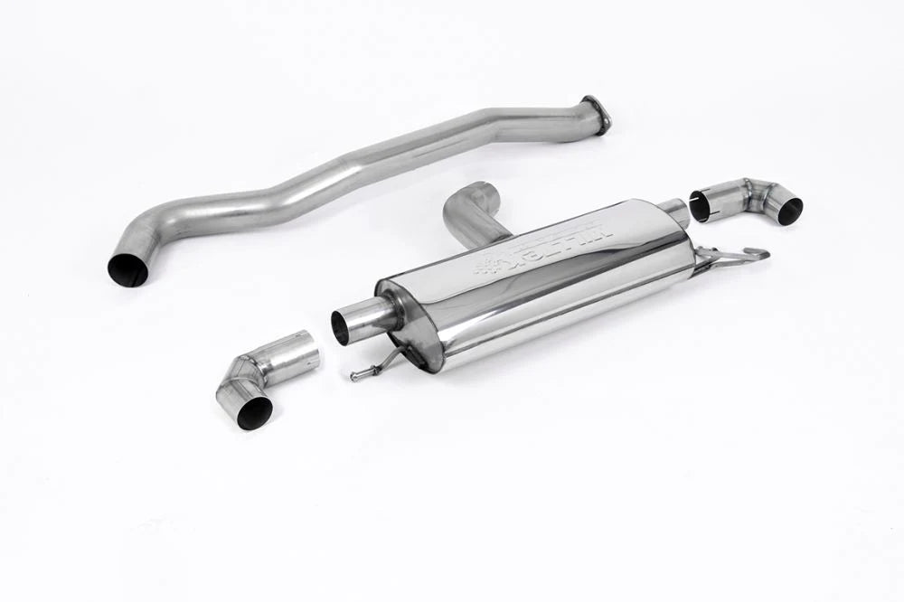 Toyota Yaris GR Gen 1  3" NON - Resonated OPF back  Exhaust Burnt Titanium trim