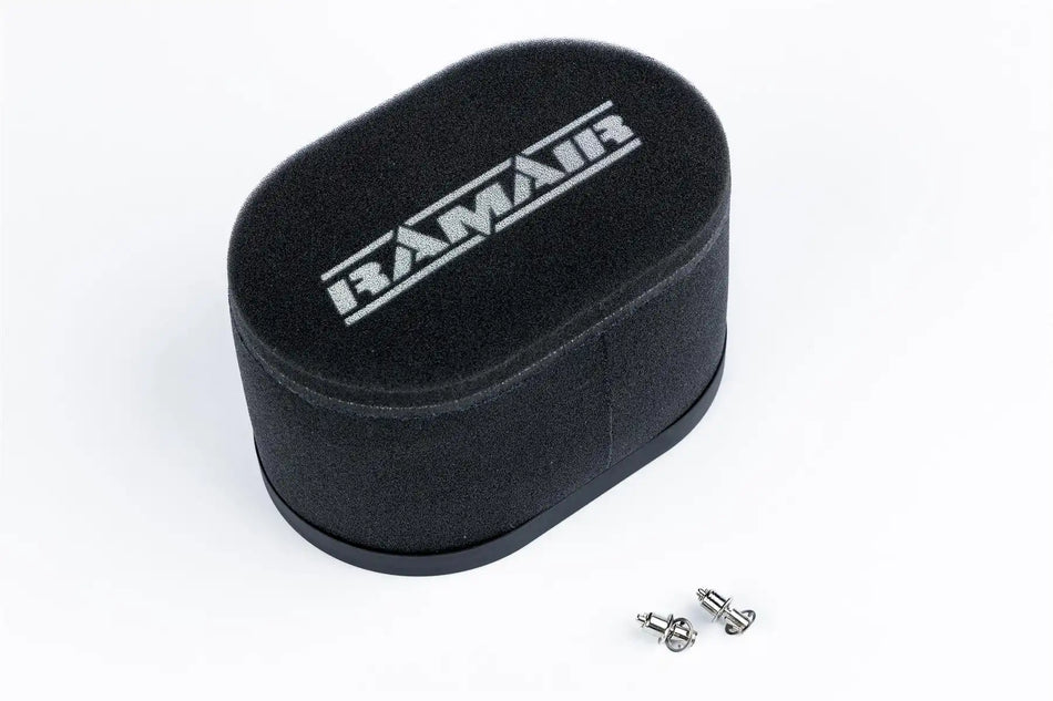 Ramair Carburettor Foam Air Filter with Baseplate to fit Pierburg 2B2, 2B4, 2B5 - 100mm Internal Height