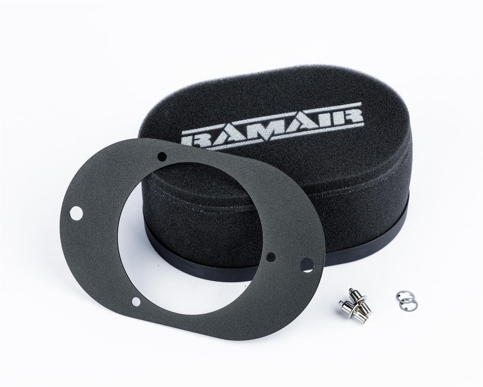Ramair Carburettor Foam Air Filter with Baseplate to fit Weber 23/32 TLD - 65mm Internal Height