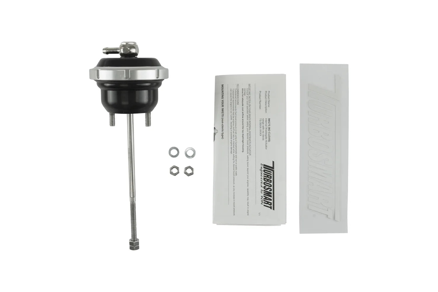 Turbosmart IWG75 2016 Ford Fiesta ST 1.6L Ecoboost Wastegate Actuator