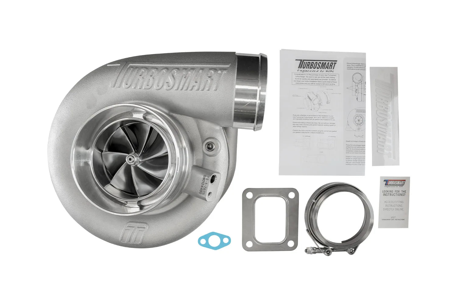 Turbosmart TS-1 Turbocharger 7675 T4 1.24AR Externally Wastegated