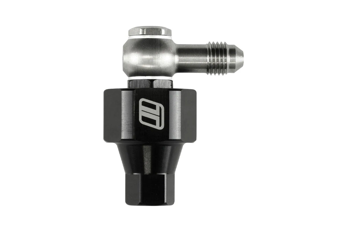 Turbosmart Turbocharger Direct Mount Oil Filter 44um - Banjo AN-4 Oil Management [TS-0804-1004]
