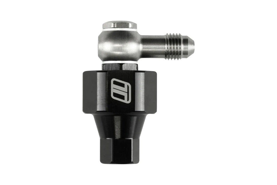 Turbosmart Turbocharger Direct Mount Oil Filter 44um - Banjo AN-4 Oil Management [TS-0804-1004]