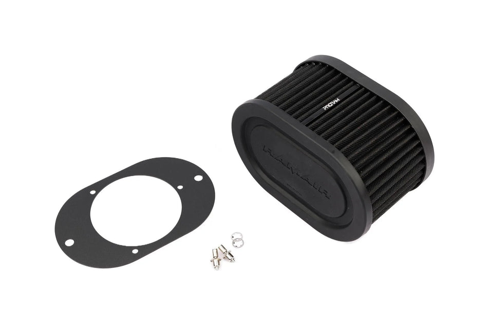 Ramair Pleated Carburettor Intake Air Filter Baseplate to fit Weber 23/32 TLD - 100mm