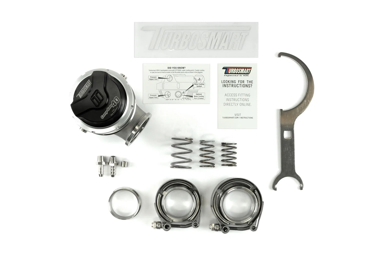 Turbosmart GenV WG40 CompGate40 External Wastegate
